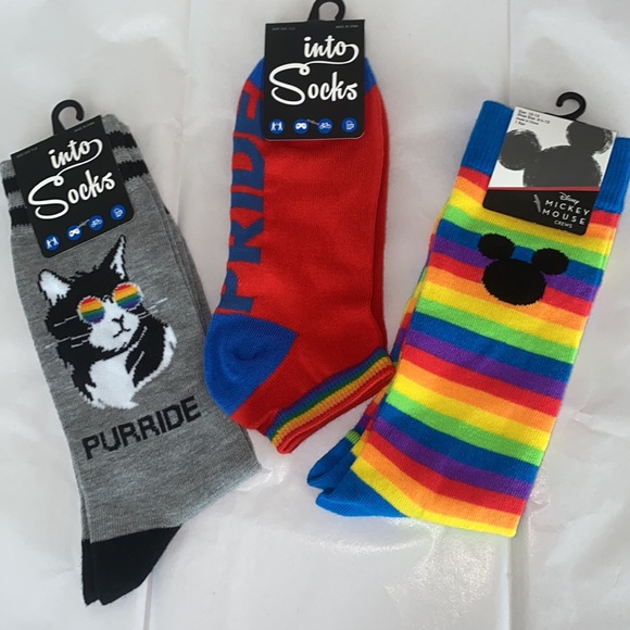 - Disney & Into The Socks PRIDE🌈Bundle (3pai… - Picture 2 of 9